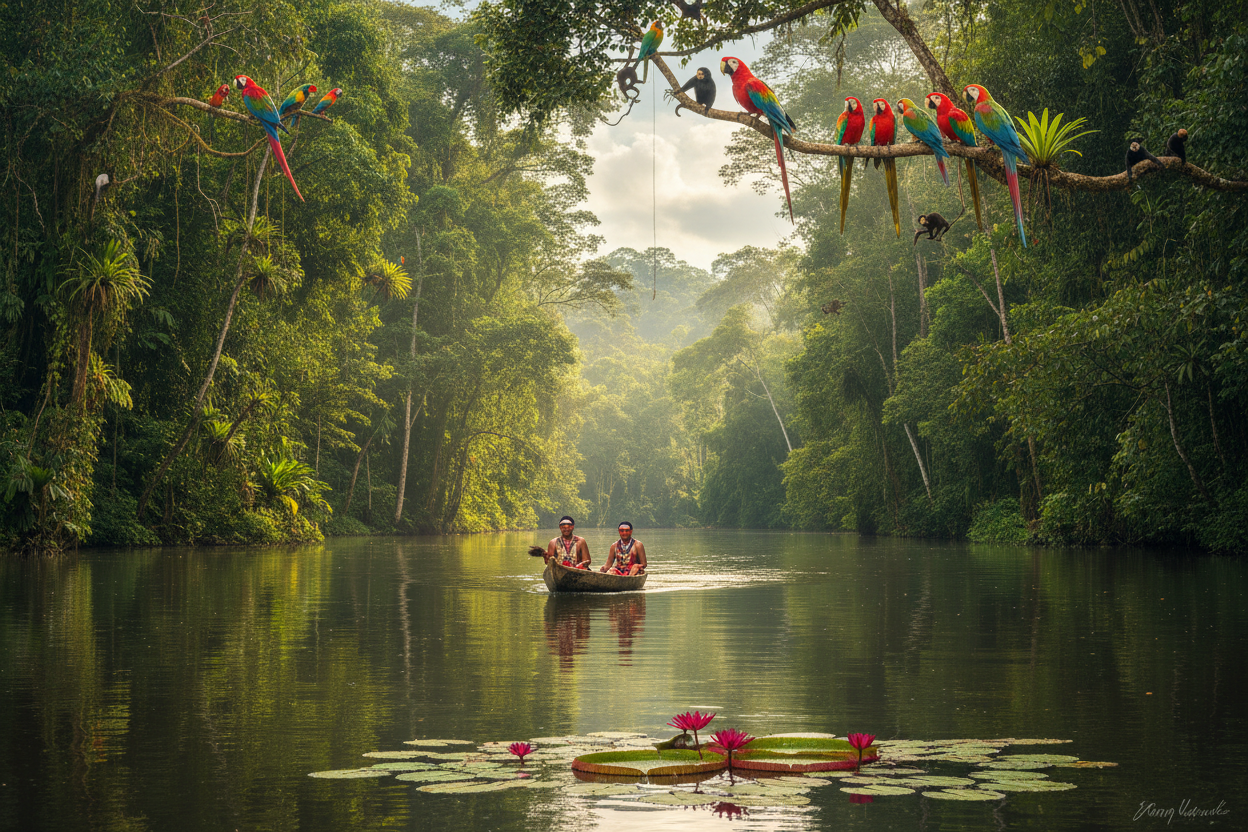 Amazonía colombiana río selva Leticia