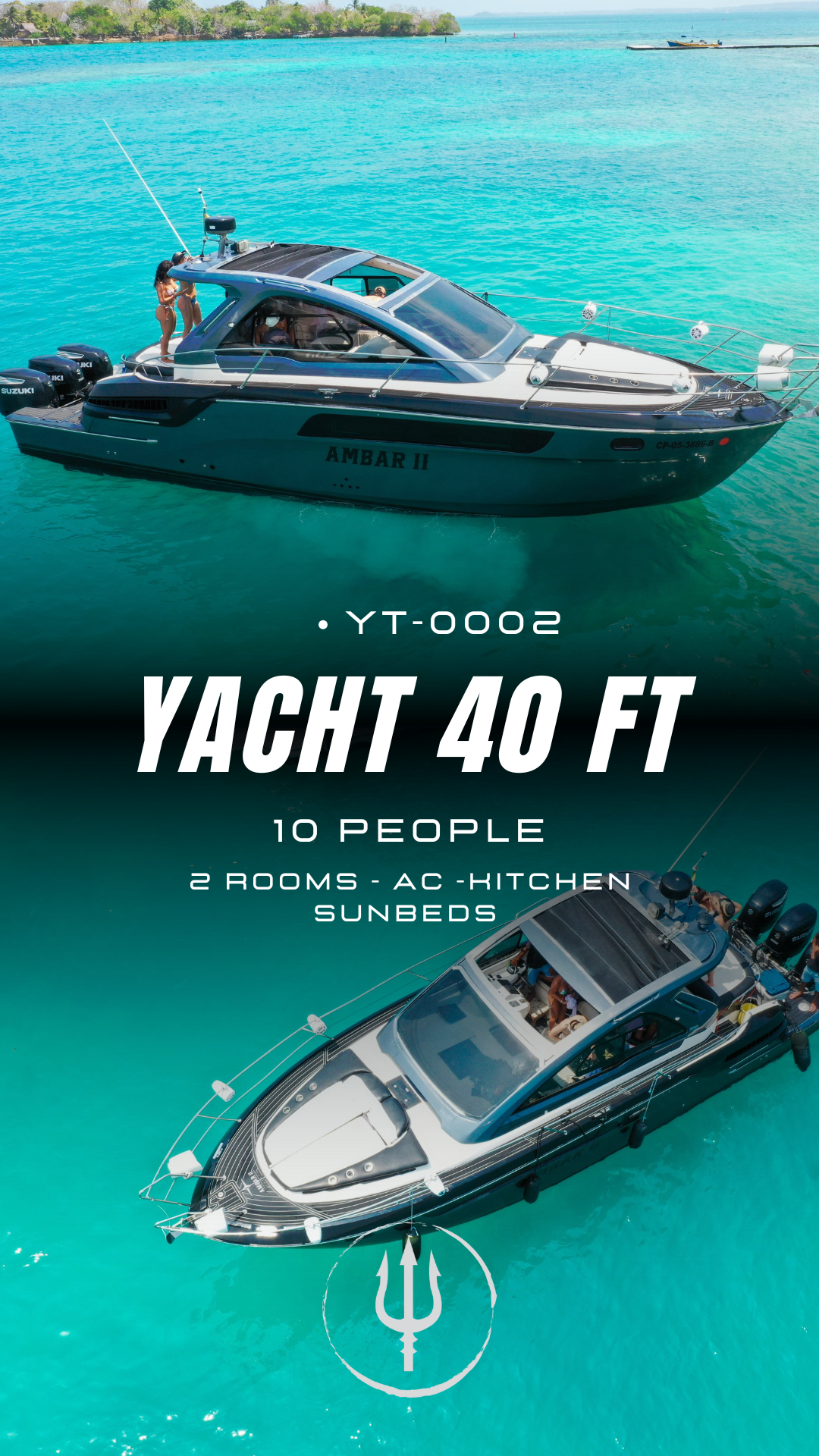 Yate Ambar 2025 – Experiencia Privada en el Mar