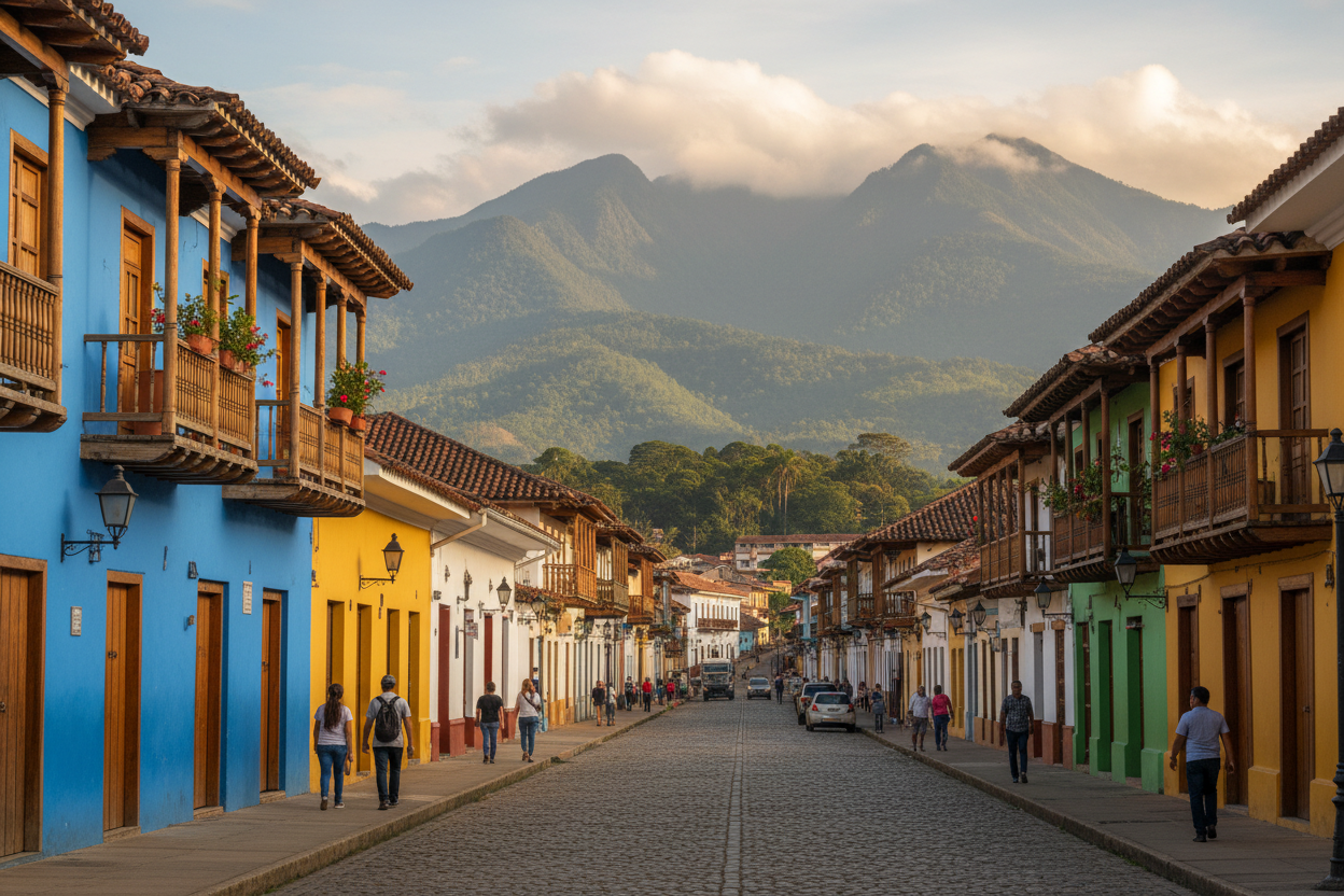 Santa Marta Colombia centro histórico Sierra Nevada